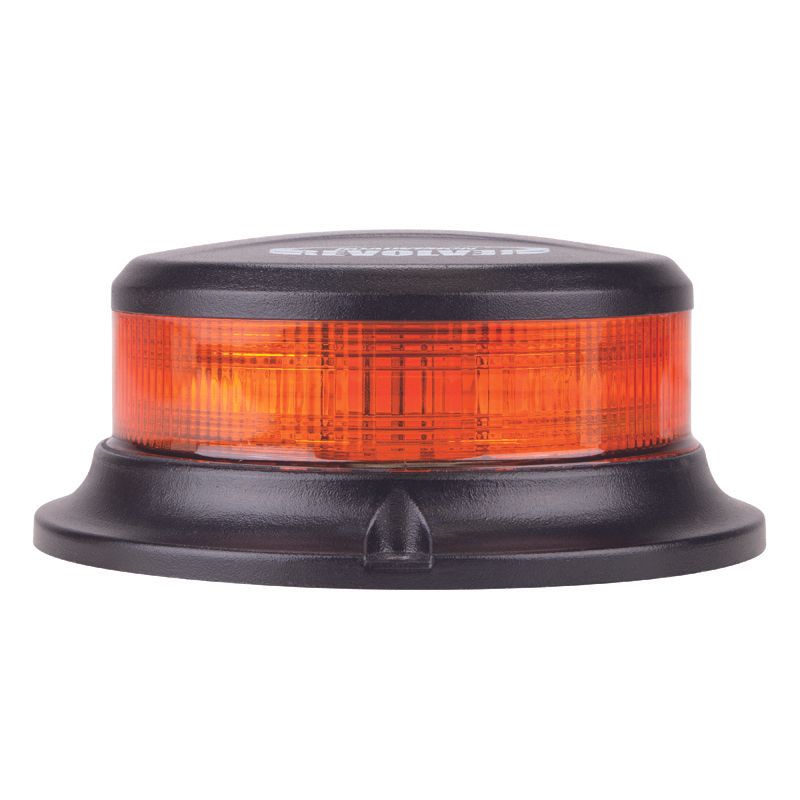 LED Amber Beacon Micro Revolver Fixed Mount