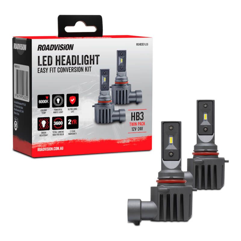 HB3 LED Easy Fit Headlight Globe Kit