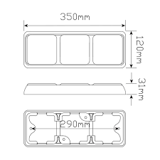 100 LED Series Combination Lamp