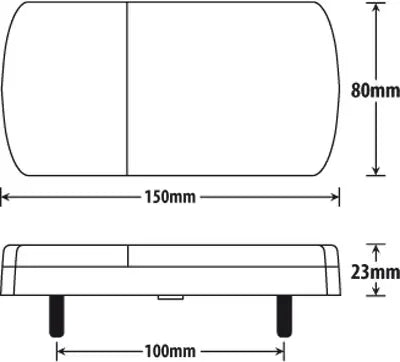 6x4 Trailer LED Lamp Kit